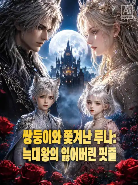 쌍둥이와 쫓겨난 루나 : 늑대왕의 잃어버린 핏줄