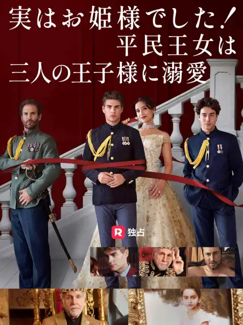 実はお姫様でした！ 平民王女は三人の王子様に溺爱