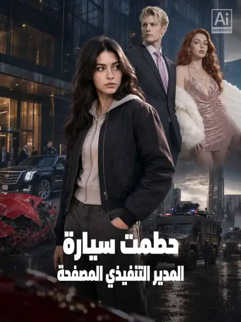 حطمت سيارة المدير التنفيذي المصفحة